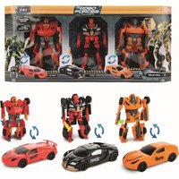 TOI TOYS 30134A ROBOFORCES Verwandlungs Roboter, 3 Stück von TOI-TOYS