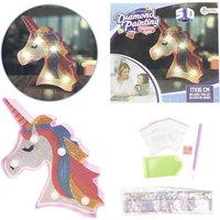 TOI TOYS 46655 Leuchtende 5-D-Einhorn-Figur Bastelset von TOI-TOYS