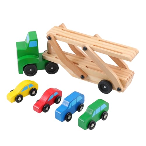 TOKIDNY 1Pc Holz Doppel Schicht äger Loader Spielzeug Für Kinder Kreatives Kognitives Interaktives Spielzeug Zufälliger Farbe Pädagogisches Lernspielzeug Für Die Frühe Entwicklung von TOKIDNY