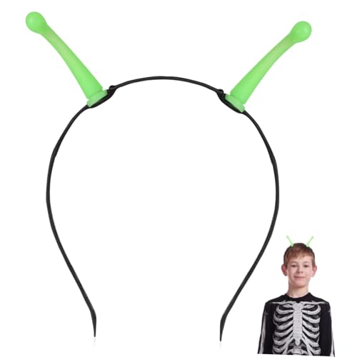 TOKIDNY Leuchtendes Alien Stirnband Für Halloween Und Karnevals Partys Auffälliges Haar Accessoire Mit Leuchtenden Effekten Ideal Für Kostümfestivals Und Spaß Veranstaltungen von TOKIDNY