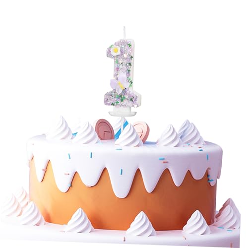 TOKIDNY digitale Geburtstagskerzen geburtstagstorte dekorationen Geburtstagstorte Topper Kuchenverzierung Besondere Geburtstagskerze Tortenaufsatz mit Zahlen Cupcake-Topper Paraffin von TOKIDNY