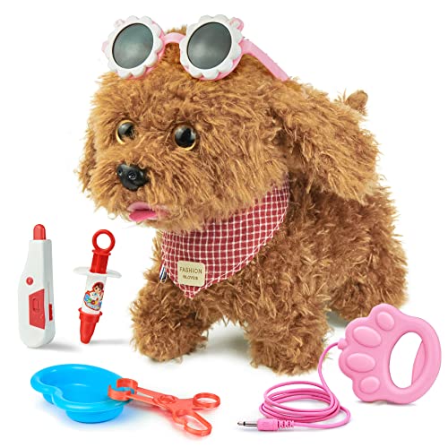 TOMMYHOME Spielzeug Hund für Kinder Fernbedienung Teddy, Elektronische Haustiere mit Zubehör für Rollenspiele, Weihnachten Geburtstagsgeschenk für Kinder, Jungen&Mädchen (Besondere) von TOMMYHOME
