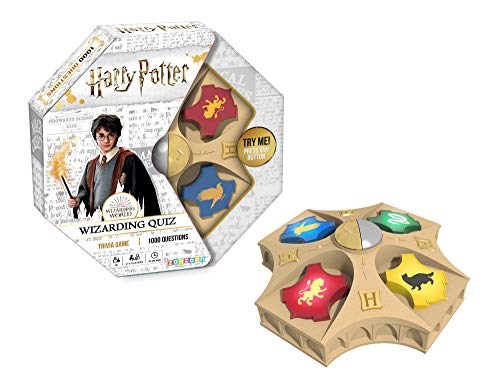 TOMY Harry Potter Zauberer-Quizspiel – lustige Familienquizspiele – Familienspiele für Kinder und Harry-Potter-Fans – Spiele für Kinder – Quizspiele für Kinder – geeignet für Mädchen und Jungen ab 8 von TOMY