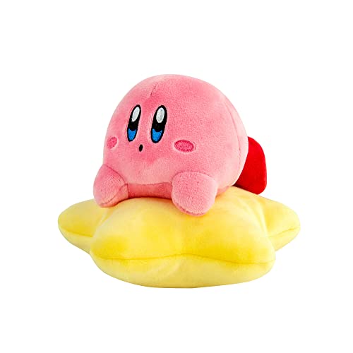 Club Mocchi Mocchi WARPSTAR Kirby MEGA Plüschtier - Sammelbare Kirby Plüschtiere - Offiziell lizenzierte Heldenspielzeuge - Desk Buddy Action Figuren - Kinderspielzeug 3+ Jahre von Club Mocchi Mocchi