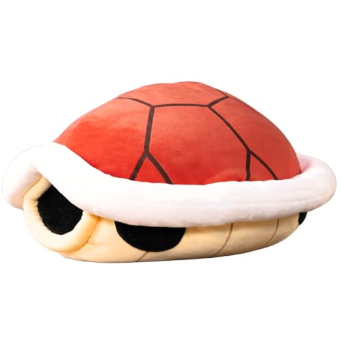 Red Shell Mocchi Mocchi (Large), das Nintendo Mario Kart Mocchi Mocchi Plüsch Spielzeug Kissen in 40cm Größe. Perfekt für das Kinderzimmer oder Sofa, fur Babys, Kinder und Nintendo-Fans von Club Mocchi Mocchi