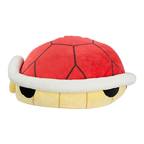 Red Shell Mocchi Mocchi (Large), das Nintendo Mario Kart Mocchi Mocchi Plüsch Spielzeug Kissen in 40cm Größe. Perfekt für das Kinderzimmer oder Sofa, fur Babys, Kinder und Nintendo-Fans von Club Mocchi Mocchi