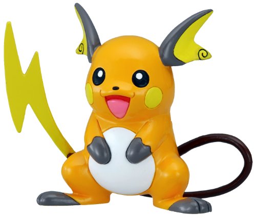 TAKARA TOMY Pokemon Monster Collection Mini Figur - 1.5" Raichu (M-053) (Japanese Import) von TOMY