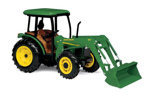 TOMY ERTL John Deere 5420 Traktor mit Kabine und Loader, Maßstab 1: 16 von TOMY