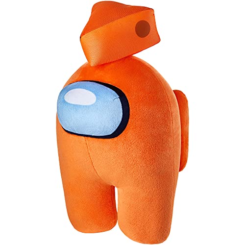 TOMY Imposteur Orange, riesig für Kinder und Erwachsene, 30 cm, Plüschspielzeug zum Sammeln von Among Us, E73441, Mehrfarbig von TOMY