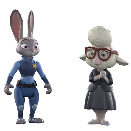 TOMY L70002EU - Zoomania Judy Hopps und May Bellwether Kleine Spielfiguren 2-er Set, Multi von TOMY