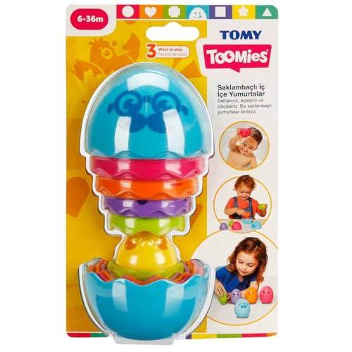 TOMY TPRTA73193 Versteckte Eier Blau von TOMY