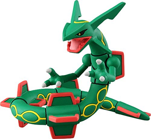 TOMY 4904810873068 Pokemon Sun & Moon EHP-03 Rayquaza Actionfigur, gelb, 7,6 cm von TOMY