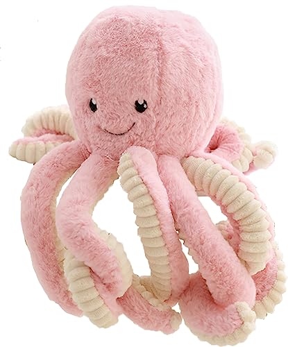 TONGSONG Niedliche Karikatur Oktopus Stofftiere Oktopus Plüsch Puppe Spielzeug Oktopus Plüschtiere Spielzeug Geschenk Meer Stofftier für Kinder und Liebhaber Wohnkultur (Rosa, 31,4 Zoll)... von TONGSONG