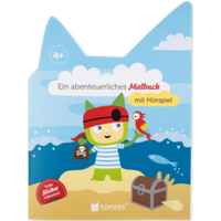 tonies® 11002053 Hören+ Pirat - Ein abenteuerliches Malbuch von TONIES®