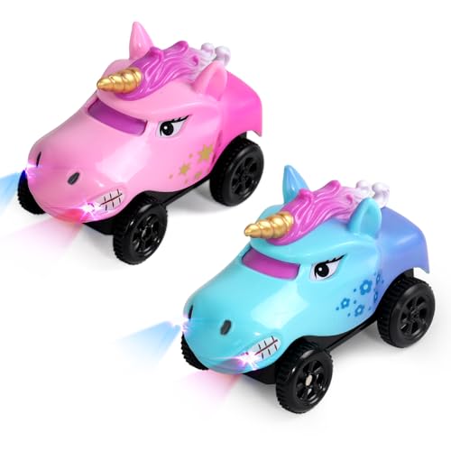 TONZE Strax Bahn Auto 2 Pack Leuchtende Cars Spielzeug für Kinder 3 4 5 Jahre Jungen Mädchen Kinder Auto Spielzeug Kompatibel mit meisten Autobahn TONZE Strax Bahn Auto 2 Pack Leuchtende Cars Spielzeug für Kinder 3 4 5 Jahre Jungen Mädchen Kinder Auto Spielzeug Kompatibel mit meisten Autobahn von TONZE
