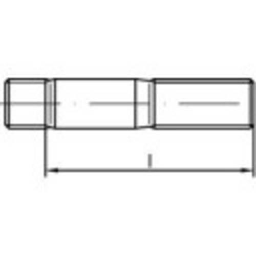 TOOLCRAFT 132678 Stiftschrauben M16 120mm DIN 938 Stahl galvanisch verzinkt 25St. von TOOLCRAFT