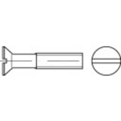 TOOLCRAFT 134137 Senkschrauben M16 55mm Schlitz DIN 963 Stahl 50St. von TOOLCRAFT