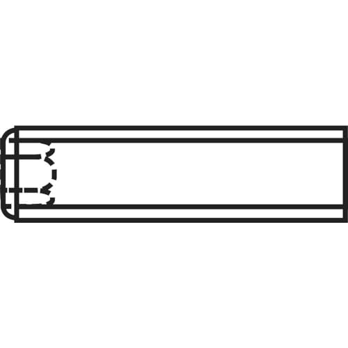 TOOLCRAFT 222523 Stifttap M5 10 mm Staal 20 stuk(s) von TOOLCRAFT