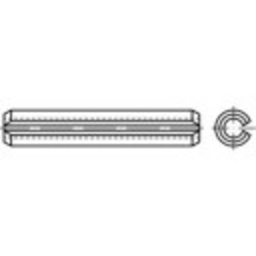 TOOLCRAFT Spannstifte (Ø x L) 2.5mm x 6mm Federstahl 200St. von TOOLCRAFT