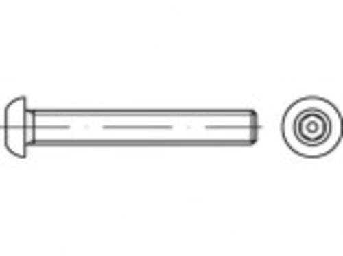 TOOLCRAFT TO-5380074 Sicherheitsschrauben M12 25mm Innensechskant mit Stift 88113 Edelstahl A2 500St von TOOLCRAFT