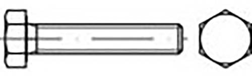 TOOLCRAFT TO-6861792 Sechskantschraube M14 140mm Außensechskant DIN 961 Stahl 50St. von TOOLCRAFT