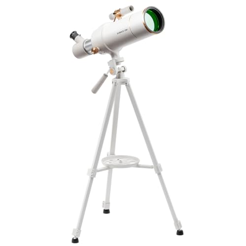 Topbright TELESKOP Astro Star (Science Can Fernrohr ab 8+ Jahren, Weiß, 62 x 34 x 19 cm Himmelsbetrachter) 1602152024de0001 von TOP BRIGHT