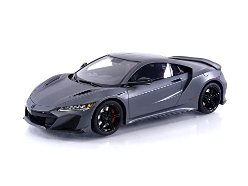 TOP SPEED TS0424 Miniaturauto aus der Kollektion, Gotham Gray Matte von Truescale Miniatures