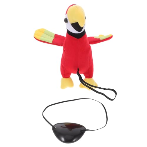 TOPBATHY 1 Satz Piratenpapagei Augenklappe Papageienfiguren Papageienkostüm Piraten-Requisiten Papagei Papagei Auf Der Schulter Schulterpapagei Ausgestopftes Vogelmodell Plüsch TOPBATHY 1 Satz Piratenpapagei Augenklappe Papageienfiguren Papageienkostüm Piraten-Requisiten Papagei Papagei Auf Der Schulter Schulterpapagei Ausgestopftes Vogelmodell Plüsch von TOPBATHY