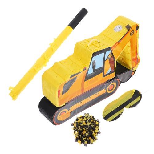 TOPBATHY 1 Set Baggerlader Piñata Auto Herbstdekoration Für Baggeranzüge Für Jungen Ornamente Für Partyzubehör Dekorationen Auto Dekoration Herbstdekorationen Requisiten Aus Papier von TOPBATHY