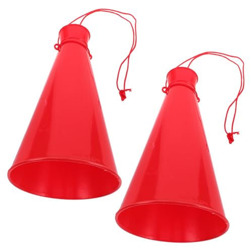 TOPBATHY 2 Stück Kunststoff Sport Lärmmacher für Party und Fußballfans Robuster Party Cheer Horn als Fanartikel TOPBATHY 2 Stück Kunststoff Sport Lärmmacher für Party und Fußballfans Robuster Party Cheer Horn als Fanartikel von TOPBATHY