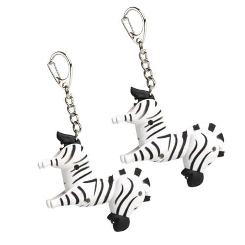 TOPBATHY 2stücke Schlüsselanhänger Mit Led-licht Und Sound Schlüsselanhänger in Zebraform Kreativer Taschen-ornament Handylieferant Kinderspielzeug Zufälliger Stil TOPBATHY 2stücke Schlüsselanhänger Mit Led-licht Und Sound Schlüsselanhänger in Zebraform Kreativer Taschen-ornament Handylieferant Kinderspielzeug Zufälliger Stil von TOPBATHY