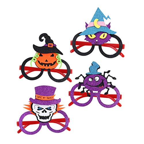 TOPBATHY 20 Stk Spinne Kürbis Gläser lustige Halloween-Brille Schädelbrille Kürbis-Sonnenbrille halloween brillen halloween schnapsgläser lustige Brille Spinnenbrille Plastik von TOPBATHY