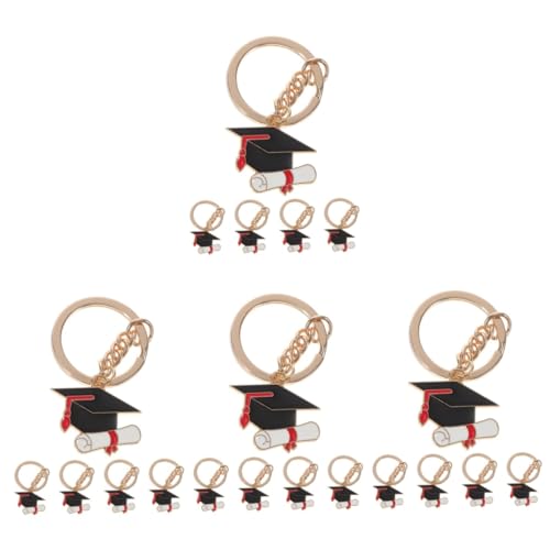 TOPBATHY 20 Stück Schlüsselanhänger Zum Aufhängen Ornament Abschlussgeschenk Schlüsselanhänger Abschlussparty Zubehör Taschenanhänger Schlüsselanhänger Anhänger Abschluss von TOPBATHY