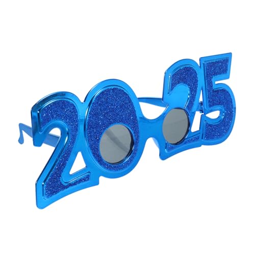 TOPBATHY 2025 Brille Partyzubehör für das neue Jahr Halloween-Brillen-Requisiten Neuartige Sonnenbrille Gläser party zubehör coole brille Neujahrsparty-Brille Leistungsrequisiten Stk von TOPBATHY
