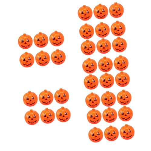 TOPBATHY 36 Stk Kleine Halloween-Kürbis-Requisiten Gelb Halloween-Cupcake-Boxen Spielzeuge halloween grusel halloween kleidung Süßigkeiten Kürbisbehälter Aufbewahrungsbehälter für Kürbisse von TOPBATHY