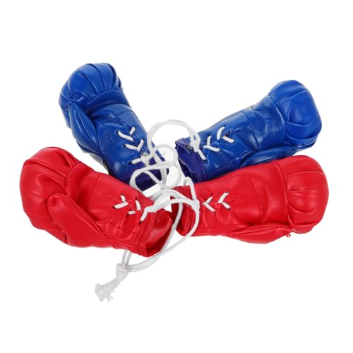 TOPBATHY 4 Stück Mini Boxhandschuhe Schlüsselanhänger Rot Blau Miniatur Boxhandschuh Anhänger Deko für Puppenhaus Autospiegel Car Mirror Party Boxing Fans TOPBATHY 4 Stück Mini Boxhandschuhe Schlüsselanhänger Rot Blau Miniatur Boxhandschuh Anhänger Deko für Puppenhaus Autospiegel Car Mirror Party Boxing Fans von TOPBATHY