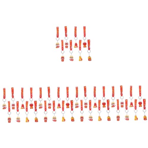 TOPBATHY 40 Stück Drachen Schlüsselanhänger Dekoration Schlüsselanhänger Schlüsselanhänger Tier Schlüsselanhänger Drachen Schlüsselanhänger Drachen Schlüsselanhänger Drachen von TOPBATHY