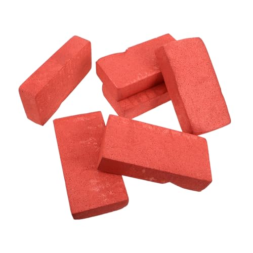 TOPBATHY 6 Stück Movie Requisite Ziegel Filmrequisiten Bausteine für Gefälschte Ziegelsteine Gefälschte Bausteine Comedy-bühnenrequisite Roter Ziegelstein Hellbraun Schaum TOPBATHY 6 Stück Movie Requisite Ziegel Filmrequisiten Bausteine für Gefälschte Ziegelsteine Gefälschte Bausteine Comedy-bühnenrequisite Roter Ziegelstein Hellbraun Schaum von TOPBATHY