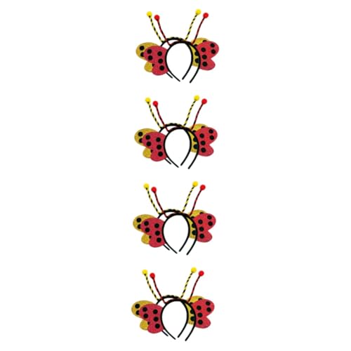 TOPBATHY 8 Stück Schmetterling Bienen Stirnband Tiere Stirnband Kinder Haardekoration Performance Haarband Party Dekorativer Kopfschmuck Hübsches Haarband Haarreifen Hübsches von TOPBATHY