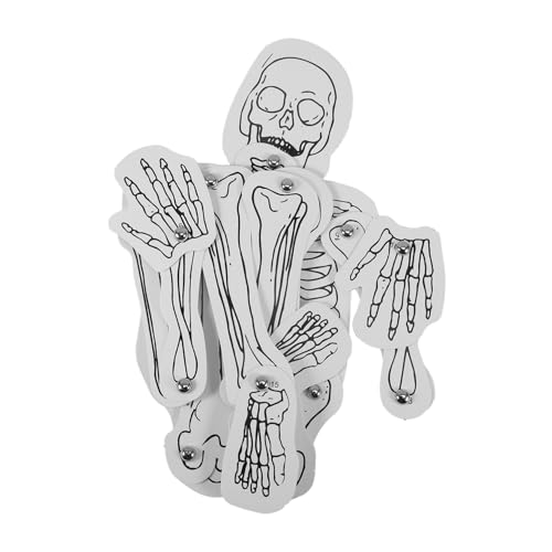 TOPBATHY Educational Human Skeleton Model DIY Assembly Material Kit for Students and Teachers Interactive Science Learning Tool Promotes Active Learning and Problem Solving Skills TOPBATHY Educational Human Skeleton Model DIY Assembly Material Kit for Students and Teachers Interactive Science Learning Tool Promotes Active Learning and Problem Solving Skills von TOPBATHY