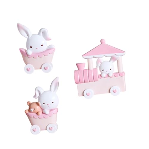 TOPBATHY Miniatur Hasen Zug Tortendeko Party Cake Pick Niedlicher Bunny Cake Topper für Geburtstagstorte Leichte Desktop Dekoration Kreative Osterhasen Figur TOPBATHY Miniatur Hasen Zug Tortendeko Party Cake Pick Niedlicher Bunny Cake Topper für Geburtstagstorte Leichte Desktop Dekoration Kreative Osterhasen Figur von TOPBATHY