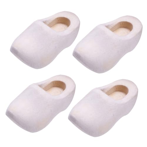 TOPBATHY Miniatur Holzschuhe 2 Paare Unbemalt für Puppenhaus Selbstgemacht Projekte Glatte Oberfläche Robuste Holzmaterialien Dekorative Klompen als Zubehör TOPBATHY Miniatur Holzschuhe 2 Paare Unbemalt für Puppenhaus Selbstgemacht Projekte Glatte Oberfläche Robuste Holzmaterialien Dekorative Klompen als Zubehör von TOPBATHY
