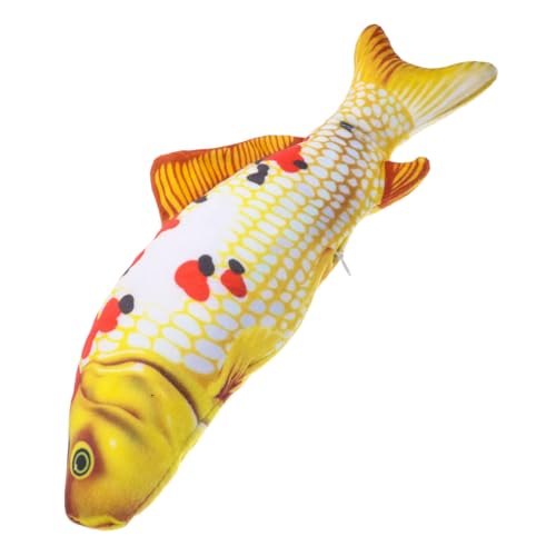 TOPBATHY Niedliche Stofftier-fischpuppe, Kawaii-Spielzeug, Kawaii-stofftier, Stofftier-Spielzeug, Niedlicher Fisch, Plüsch, Lebensechter Fisch, Stofftier Für Babys von TOPBATHY