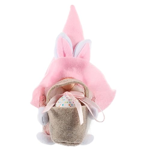 TOPBATHY Osterhase GNOME GNOME Puppe Hause Stoff Frühling Gnomes Dekorationen Für von TOPBATHY