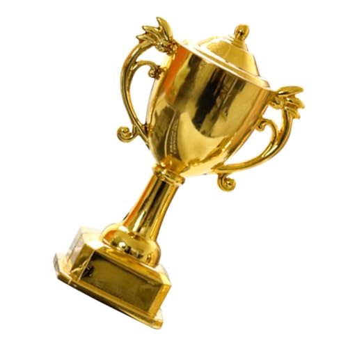 TOPBATHY Puppenhaus-trophäe Preisverleihung Miniatur-trophäendekoration Miniatur-trophäenverzierung Winzige Trophäe Persönliche Trophäe Miniatur-preistrophäe Mini-trophäen Plastik Golden von TOPBATHY