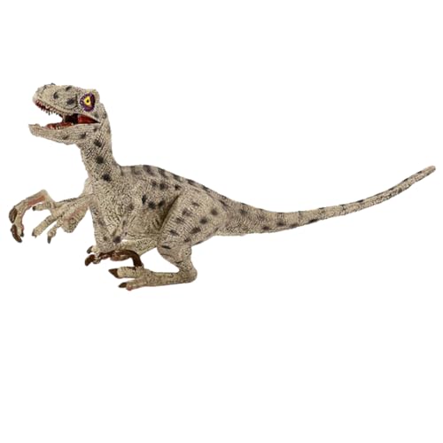 TOPBATHY Simulation Velociraptor Dinosaurier- Aus Kunststoff Kinderspielzeug Dinosaurier-Form-Ornament Dinosaurierspielzeug Für Künstliches Dinosauriermodell Plastik von TOPBATHY