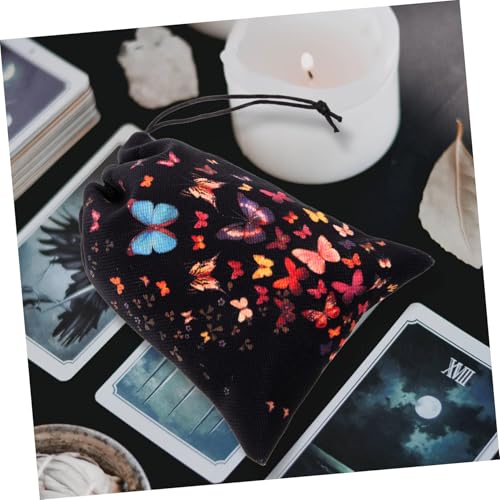 TOPBATHY Tarot Karten Aufbewahrungsbeutel aus Samt mit Kordelzug Dekorativer Stoffbeutel für Tarotkarten Schmuck Kosmetik Tragbarer und Langlebiger Tarot Karten Organizer TOPBATHY Tarot Karten Aufbewahrungsbeutel aus Samt mit Kordelzug Dekorativer Stoffbeutel für Tarotkarten Schmuck Kosmetik Tragbarer und Langlebiger Tarot Karten Organizer von TOPBATHY