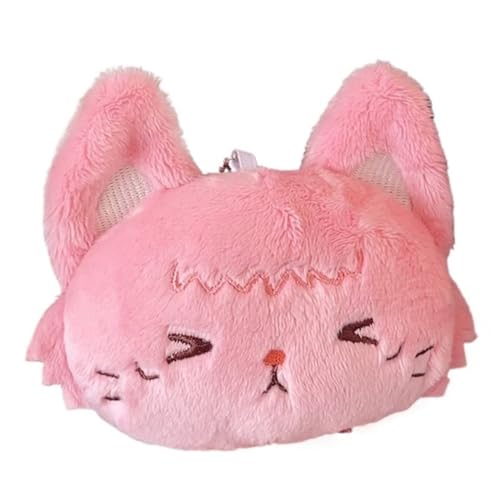 TOPLITHE Anime Katze Kuscheltier, Süße Katze Plüschtier Satoru Gojo Geto Suguru Stofftiere Schlüsselanhänger Cosplay Requisiten for Fans Geschenk(Itadori Yuji) von TOPLITHE