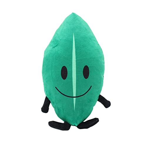 TOPLITHE Battle for Dream Island Plüsch, Bfdi Plushies, weiche Puppe, gefüllt mit gestickten Details für Kinderfans (Blatt) von TOPLITHE