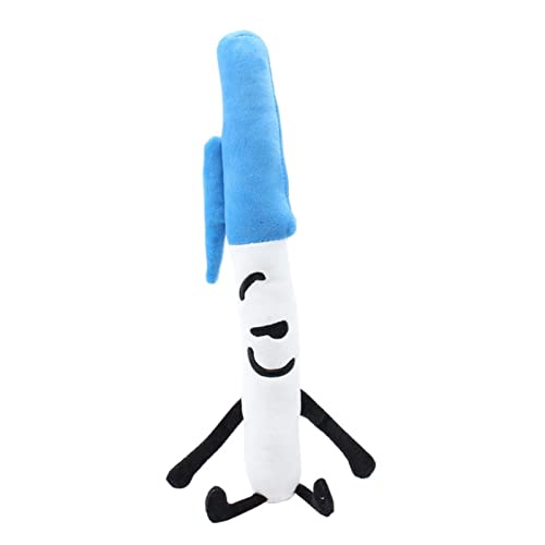 TOPLITHE Battle for Dream Island Plüschplüsch, Bfdi Plushies Weiche Puppe gefüllt mit gestickten Details für Kinderfans (Pen) von TOPLITHE